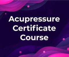 Acupressure online course punjab Amritsar Ludhiana acupressure diploma online punjab
